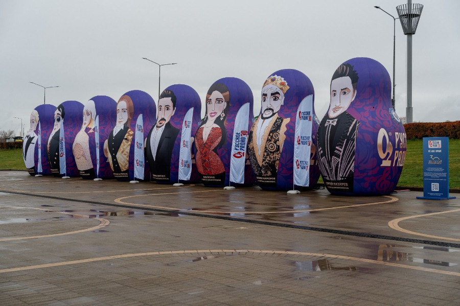 Гигантские матрешки «Русского Радио» приезжают в Санкт-Петербург Гигантские матрешки «Русского Радио» приезжают в Санкт-Петербург