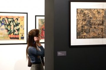 Санкт-Петербург: Около ста картин Кустодиева представили на художественной выставке